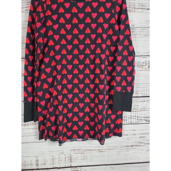 ⬇️SALE⬇️ Victoria's Secret Pajama Dress L Womens Valentines Day Long Sleeve - Picture 3 of 6